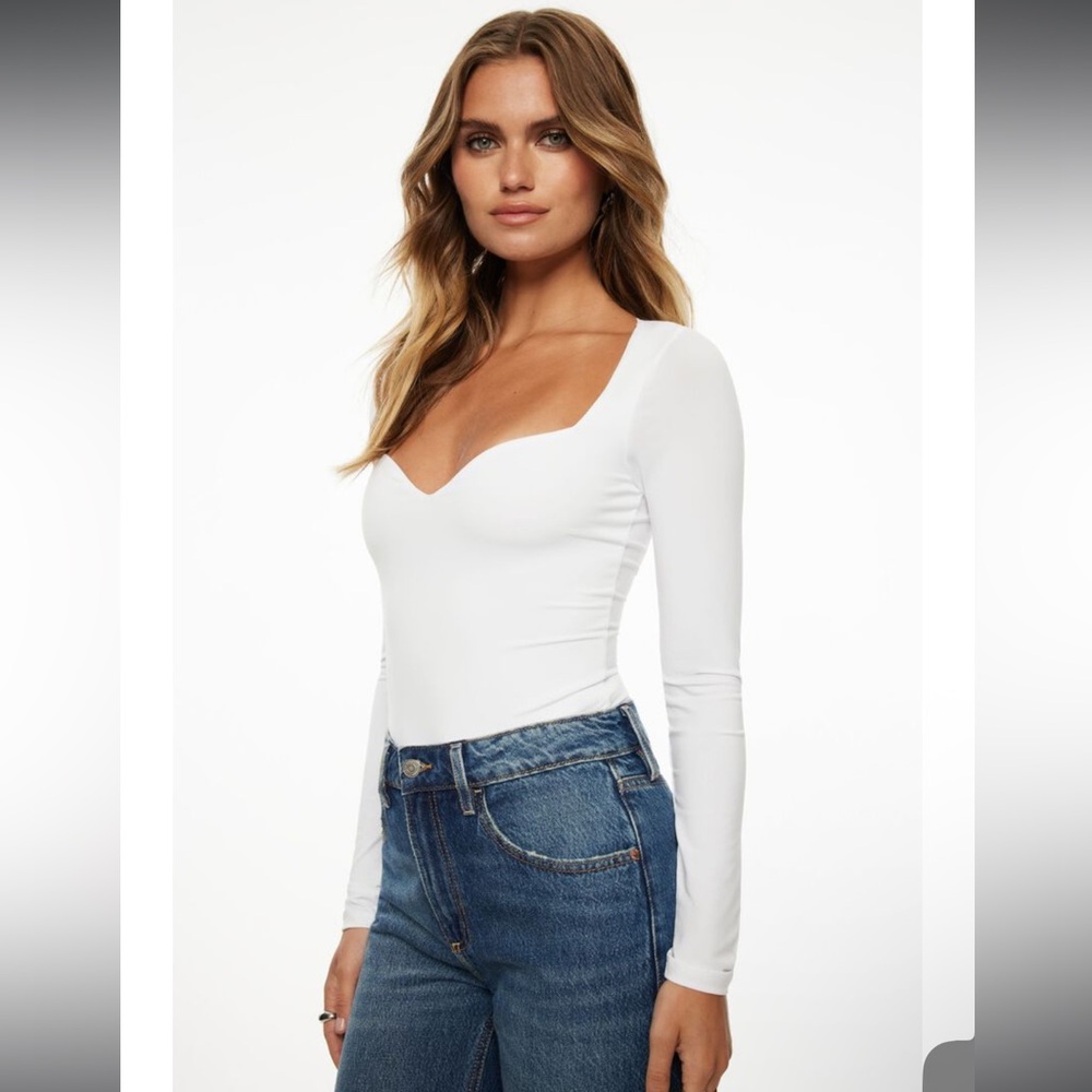 DYNAMITE Raye Sculpt Sweetheart Bodysuit